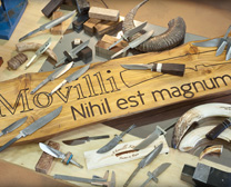coltelli in lavorazione